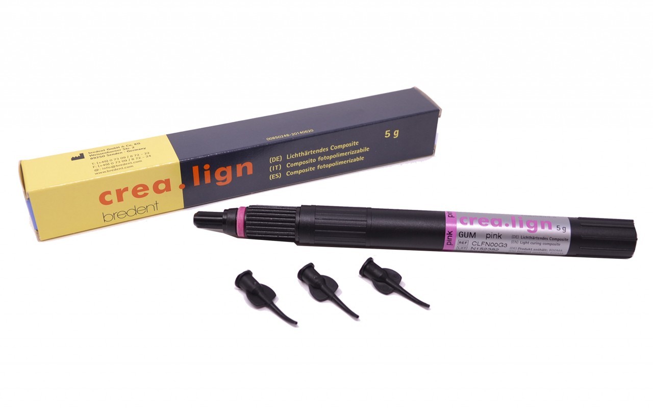 Bredent crea.lign GUM Lichthärtendes Composite nano-cer 5g