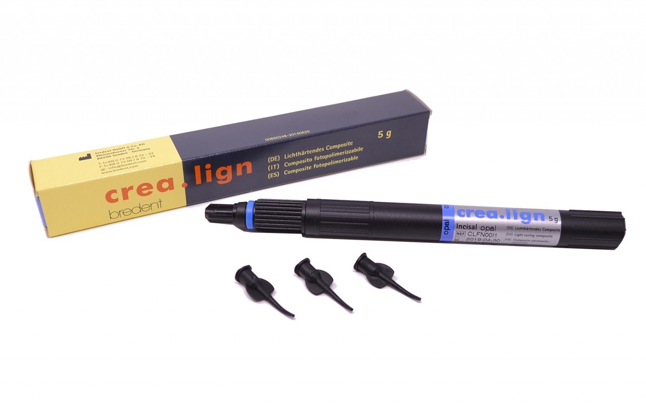 Bredent crea.lign PASTE INCISAL Light curing composite nanofilled 5g
