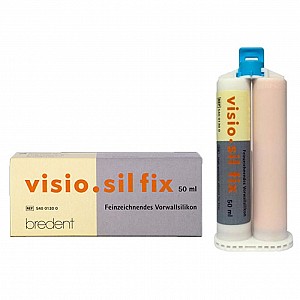 Bredent visio.sil FIX transparent silicone for keys