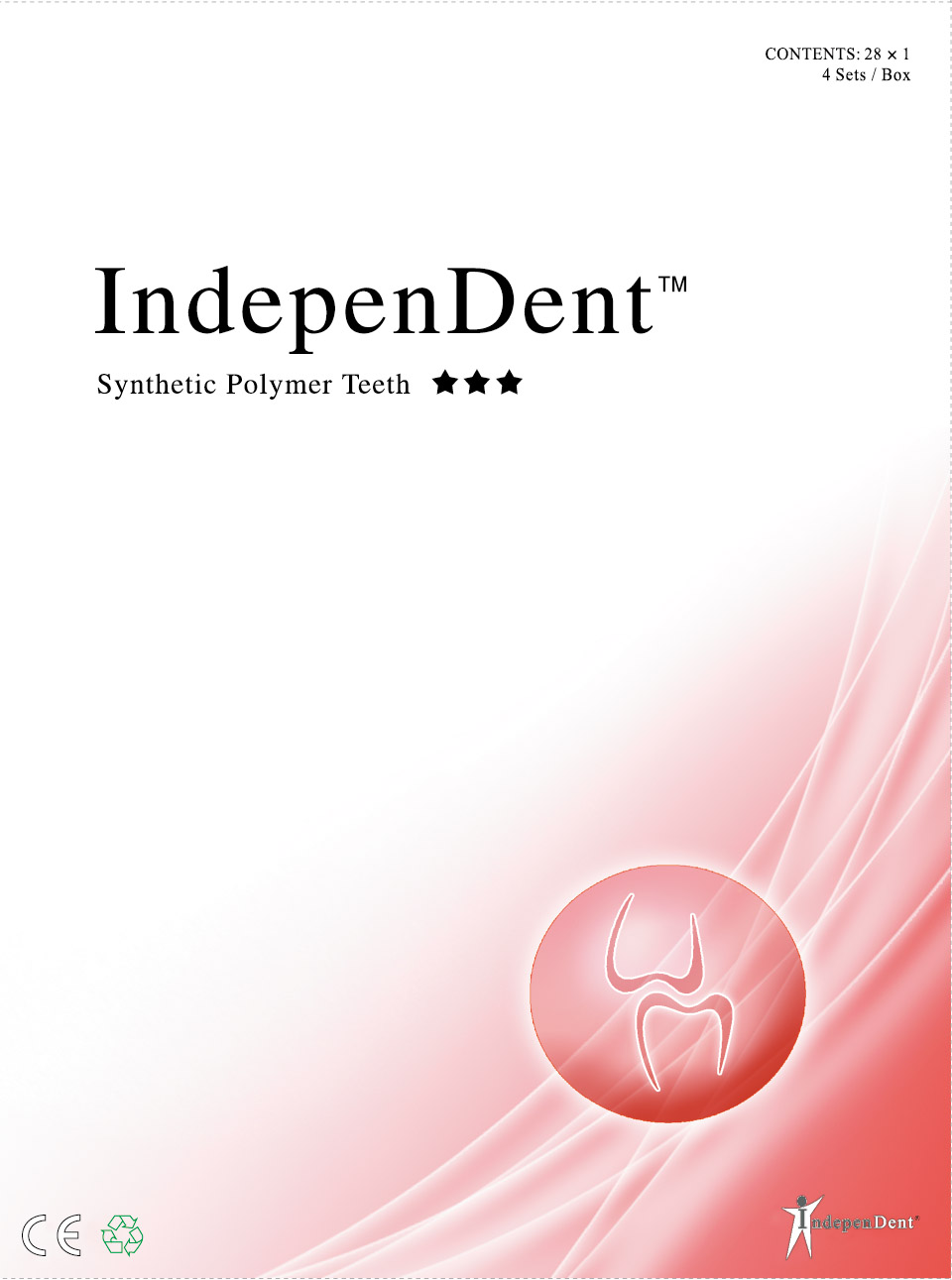 IndepenDent akril műfogak A3,5